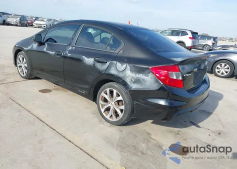 2012 Honda Civic Si z USA, uszkodzony, nr VIN 2HGFB6E53CH703606